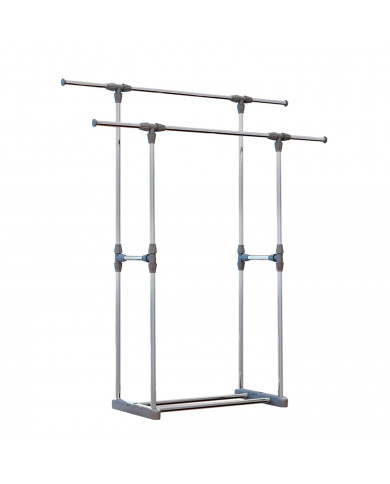 PERCHERO DOBLE EXTENSIBLE (74-172)X41X(80-157)CM 7HOUSE