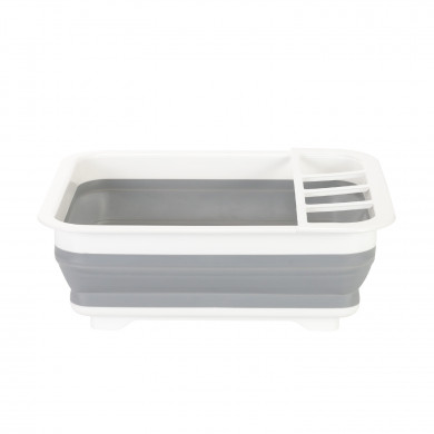 ESCURREPLATOS PLEGABLE GRIS/BLANCO 36,5x31x12,5cm 7HOUSE ESCURREPLATOS PLEGABLE GRIS/BLANCO 36,5x31x12,5cm 7HOUSE