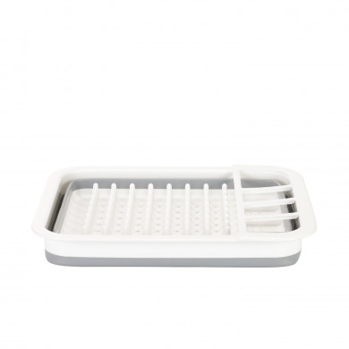 ESCURREPLATOS PLEGABLE GRIS/BLANCO 36,5x31x12,5cm 7HOUSE ESCURREPLATOS PLEGABLE GRIS/BLANCO 36,5x31x12,5cm 7HOUSE