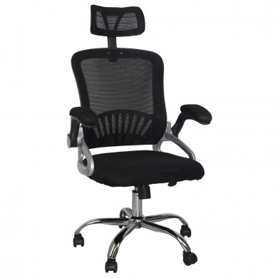 OFFICE CHAIR NEW ORDER NEGRO 102/112*51cm THINIA HOME OFFICE CHAIR NEW ORDER NEGRO 102/112*51cm THINIA HOME