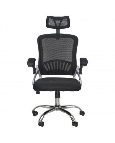 OFFICE CHAIR NEW ORDER NEGRO 102/112*51cm THINIA HOME