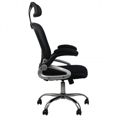 OFFICE CHAIR NEW ORDER NEGRO 102/112*51cm THINIA HOME OFFICE CHAIR NEW ORDER NEGRO 102/112*51cm THINIA HOME