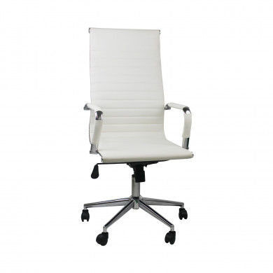 OFFICE CHAIR ELEGANCE BLANCO 111/121*45cm THINIA HOME OFFICE CHAIR ELEGANCE BLANCO 111/121*45cm THINIA HOME