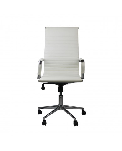 OFFICE CHAIR ELEGANCE BLANCO 111/121*45cm THINIA HOME