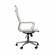 OFFICE CHAIR ELEGANCE BLANCO 111/121*45cm THINIA HOME