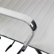 OFFICE CHAIR ELEGANCE BLANCO 111/121*45cm THINIA HOME