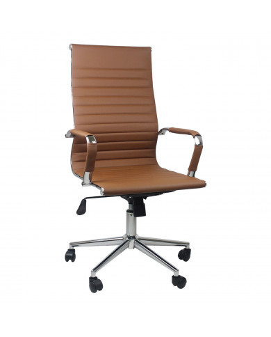 OFFICE CHAIR ELEGANCE MARRÓN 111/121*45cm THINIA HOME