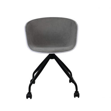 OFFICE CHAIR NEW AGE TAPIZADA GRIS 49*57.5*82*46cm THINIA HOME OFFICE CHAIR NEW AGE TAPIZADA GRIS 49*57.5*82*46cm THINIA HOME