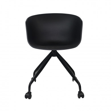 OFFICE CHAIR SIMPLY NEGRO 49*57.5*82*46cm THINIA HOME OFFICE CHAIR SIMPLY NEGRO 49*57.5*82*46cm THINIA HOME