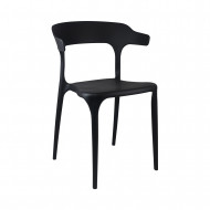 SILLA MADONNA NEGRA 47X47,5*74CM THINIA HOME