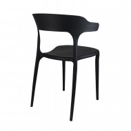 SILLA MADONNA NEGRA 47X47,5*74CM THINIA HOME