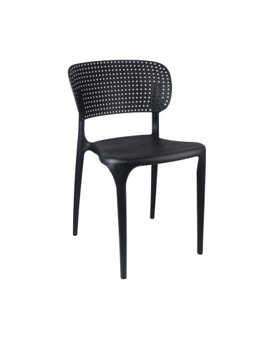 SILLA MARILYN NEGRA49,5X47X75CM THINIA HOME