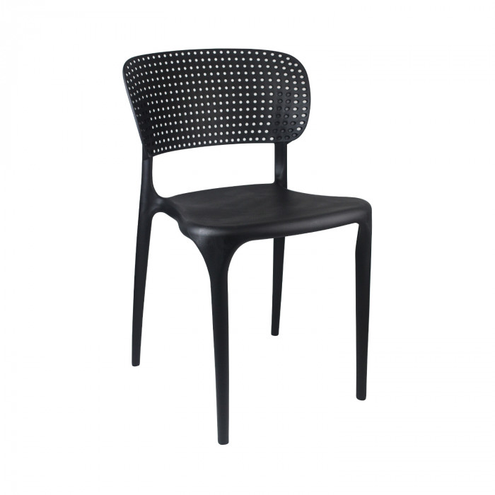 SILLA MARILYN NEGRA49,5X47X75CM THINIA HOME