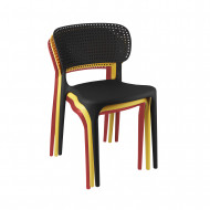 SILLA MARILYN NEGRA49,5X47X75CM THINIA HOME
