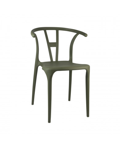 SILLA SCARLETT VERDE 49,5X52X75CM THINIA HOME