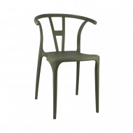 SILLA SCARLETT NEGRA 49,5X52X75CM THINIA HOME