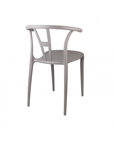 SILLA SCARLETT MARRON 49,5X52X75CM THINIA HOME