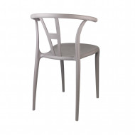 SILLA SCARLETT MARRON 49,5X52X75CM THINIA HOME