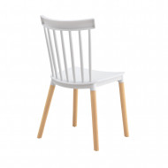 SILLA MODELO VALENCIA BLANCA 44X42X81'5CM 7H SEVEN HOUSE