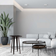 MESA ALTA METÁLICA STRONG NEGRA 60X60X105CM 7H SEVEN HOUSE