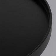 MESA AUXILIAR NEGRO/NATURAL 40XDN40CM THINIA HOME