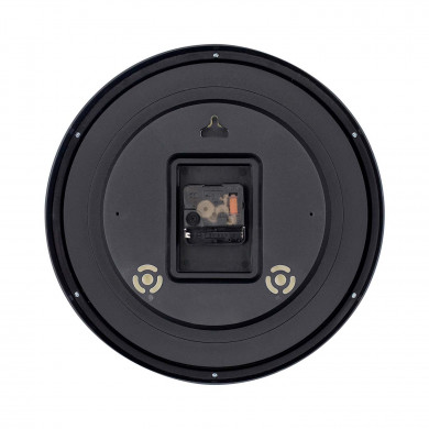 RELOJ DE PARED NEGRO ESFERA BLANCA DN30.5 CJ.1 THINIA HOME