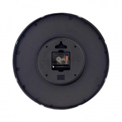 RELOJ DE PARED PLATEADO ESFERA GRIS CON RELIEVE DN30 CJ.1 THINIA HOME RELOJ DE PARED PLATEADO ESFERA GRIS CON RELIEVE DN30 CJ.1 THINIA HOME