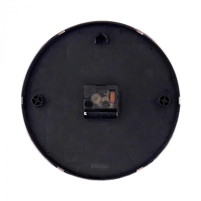 RELOJ DE PARED COLOR ORO ROSA ESFERA BLANCA RELIEVE DN25 CM CJ.1 THINIA HOME