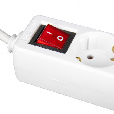 BASE 3 TOMAS C/INT 3X1,5mm 5M BLANCA 7hSevenOn CL.1 BASE 3 TOMAS C/INT 3X1,5mm 5M BLANCA 7hSevenOn CL.1