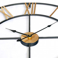 RELOJ DE PARED METAL BRONCE Y NEGRO DN60 CJ.1 THINIA HOME