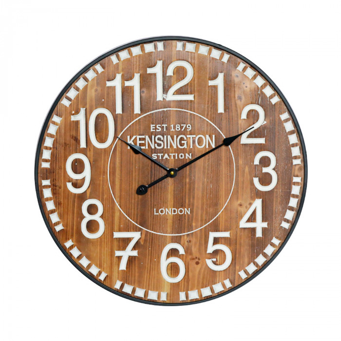 RELOJ DE PARED MADERA VINTAGE DN60 CJ.1 THINIA HOME