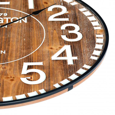 RELOJ DE PARED MADERA VINTAGE DN60 CJ.1 THINIA HOME