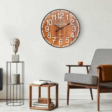 RELOJ DE PARED MADERA VINTAGE DN60 CJ.1 THINIA HOME