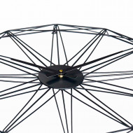 RELOJ DE PARED GEOMÉTRICO NEGRO DN60 CJ.1 THINIA HOME
