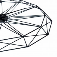 RELOJ DE PARED GEOMÉTRICO NEGRO DN60 CJ.1 THINIA HOME