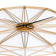 RELOJ DE PARED GEOMÉTRICO DORADO DN80 CJ.1 THINIA HOME