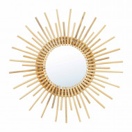 ESPEJO RATTAN SOL NATURAL DN25/35/60CM THINIA HOME