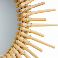 ESPEJO RATTAN SOL NATURAL DN25/35/60CM THINIA HOME