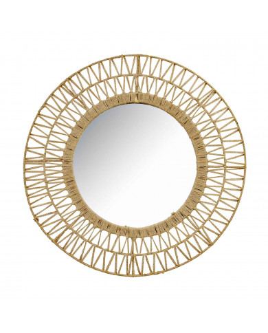 ESPEJO SEAGRASS NATURAL DN40/70 THINIA HOME