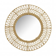 ESPEJO SEAGRASS CON DIBUJO NATURAL DN50 THINIA HOME