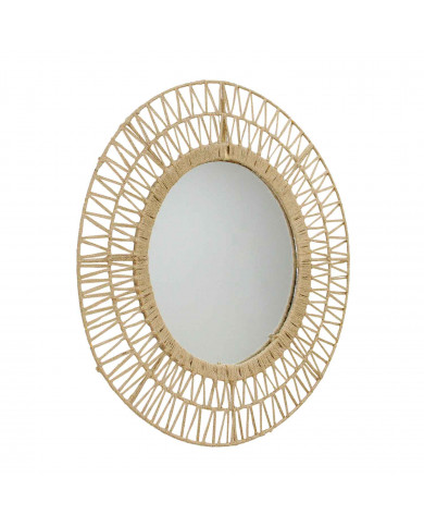 ESPEJO SEAGRASS NATURAL DN40/70 THINIA HOME