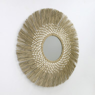 ESPEJO SEAGRASS ÉTNICO NATURAL DN30/90CM THINIA HOME