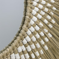 ESPEJO SEAGRASS ÉTNICO NATURAL DN30/90CM THINIA HOME