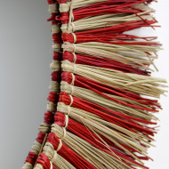 ESPEJO SEAGRASS NATURAL/GRANATE DN76CM THINIA HOME