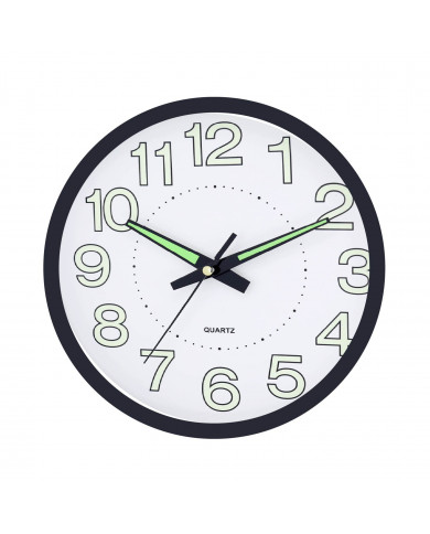 RELOJ DE PARED FOSFORESCENTE DN25'4CM CJ.1 THINIA HOME