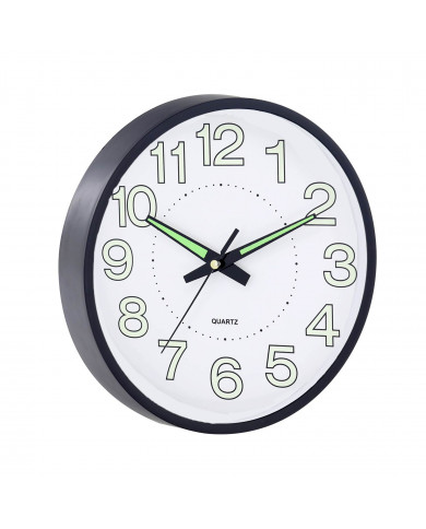 RELOJ DE PARED FOSFORESCENTE DN25'4CM CJ.1 THINIA HOME