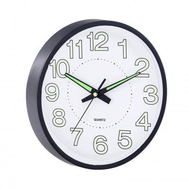 RELOJ DE PARED FOSFORESCENTE DN25'4CM CJ.1 THINIA HOME