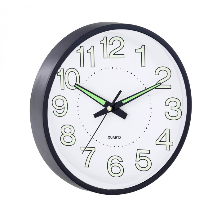 RELOJ DE PARED FOSFORESCENTE DN25'4CM CJ.1 THINIA HOME