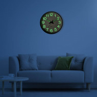 RELOJ DE PARED FOSFORESCENTE DN25'4CM CJ.1 THINIA HOME