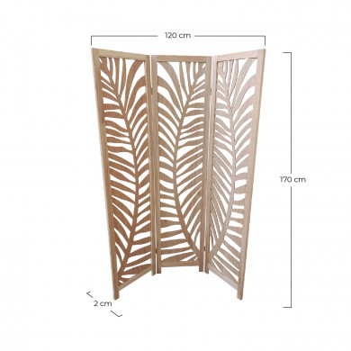 BIOMBO EWA COLOR MADERA 120*170CM
